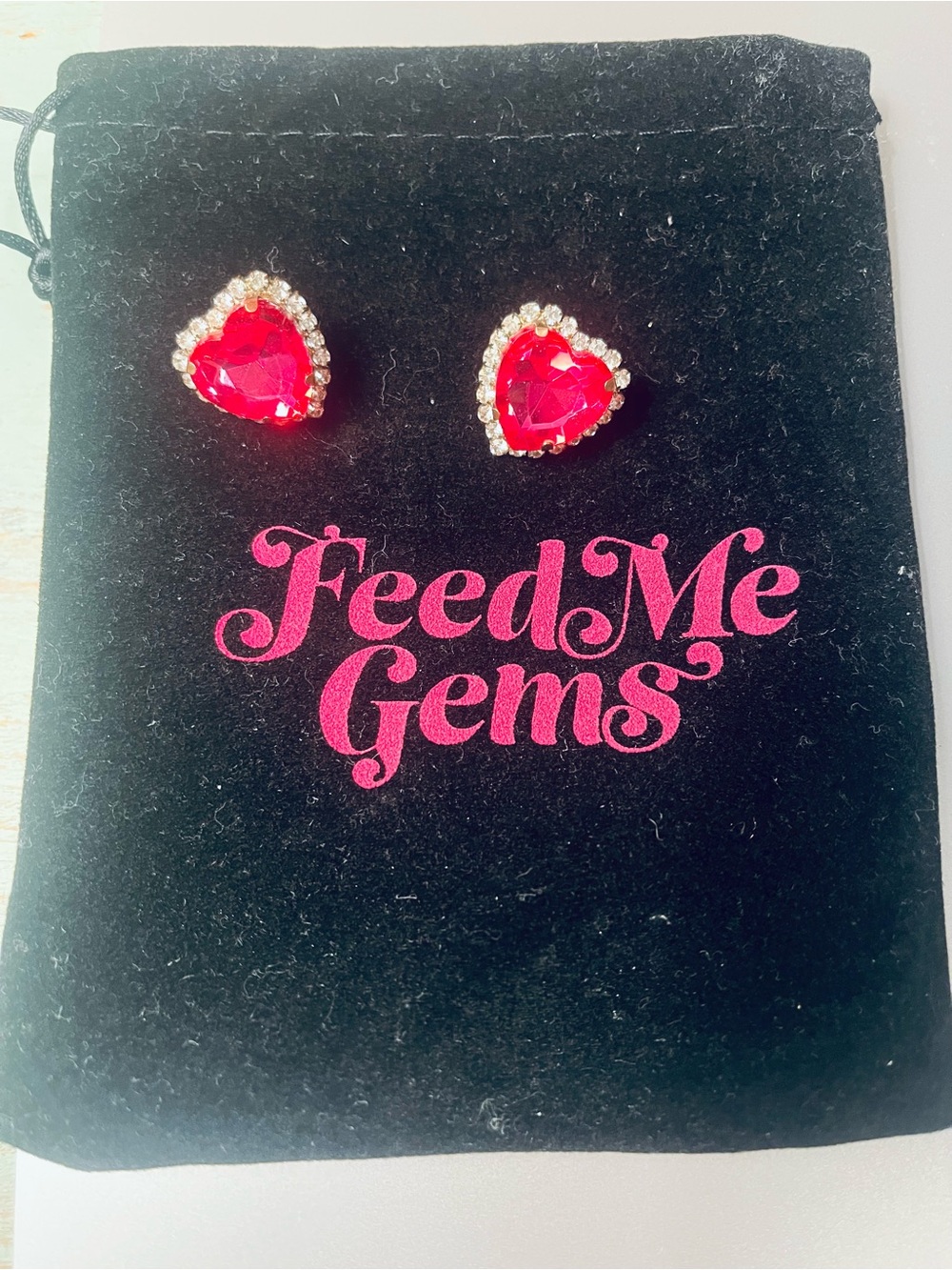 Barbie Pink FMG Stud Earrings